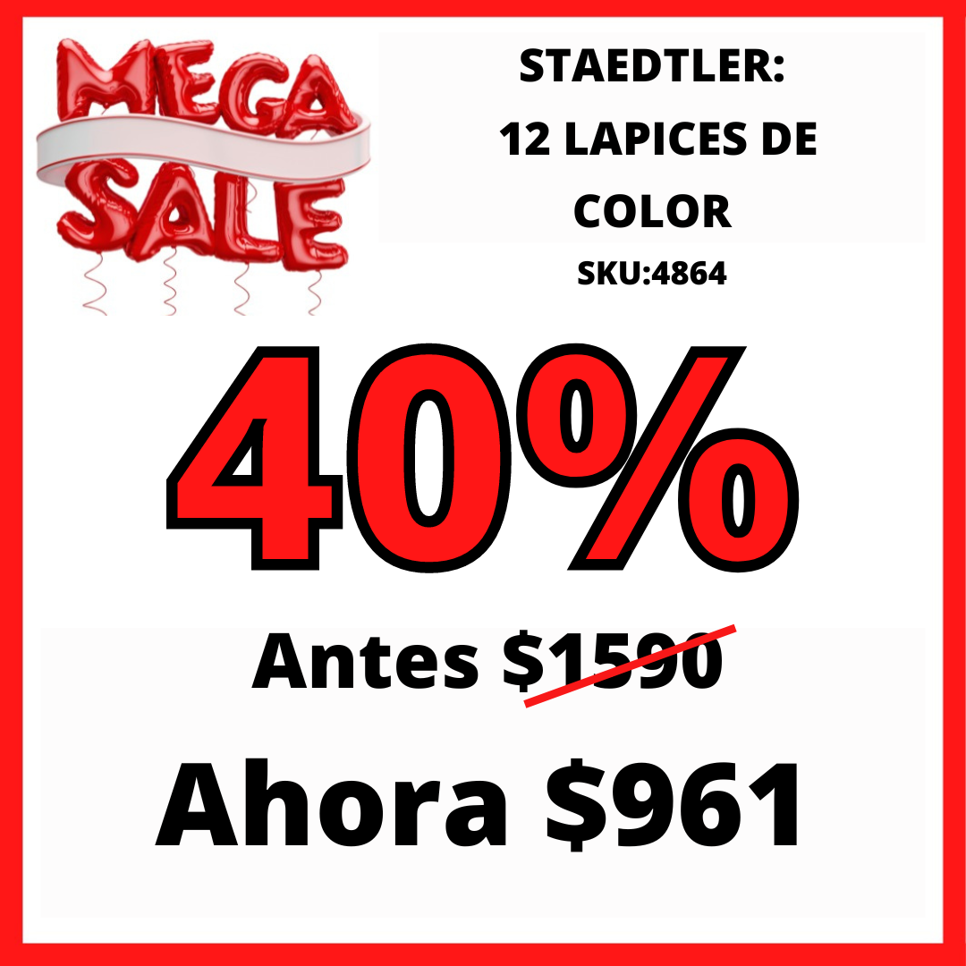 Caja Lápices de Colores x24 Noris® Staedtler –