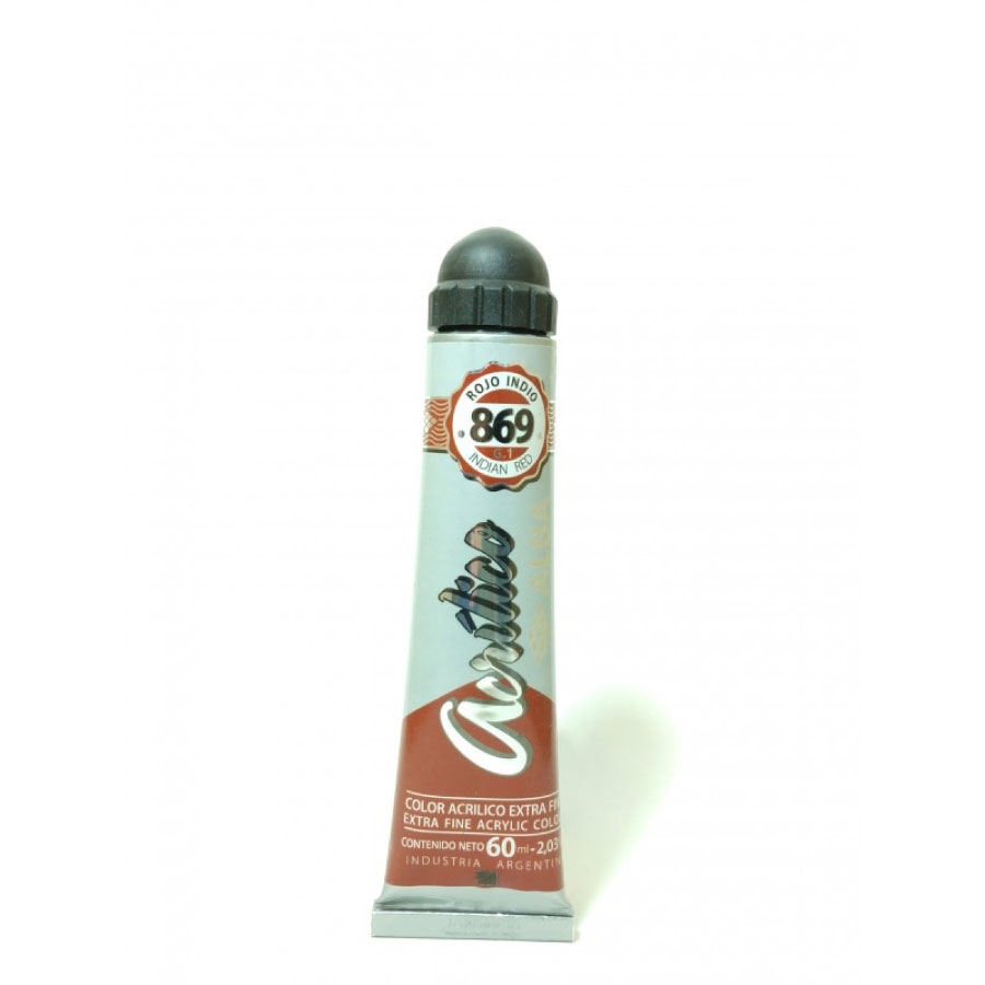 Acrilico Profesional ALBA 60ml ROJO INDIO (2646) Improstock