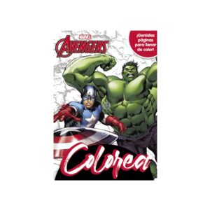Libro Para Colorear Avengers Splash (339567)