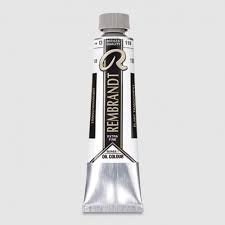 Óleo 40ML G1 Blanco Cinc Aceite de Linaza Talens Rembrandt (37076)