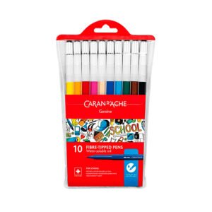 Marcador Acuarelable x10 Caran D'Ache (328715)