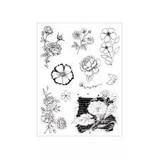 Sello De Silicona Flores 6x8 Ibi-Craft (335283)