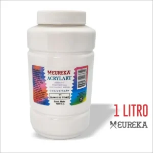 Acrílico Acrylart x1000CC Blanco Eureka (55191)
