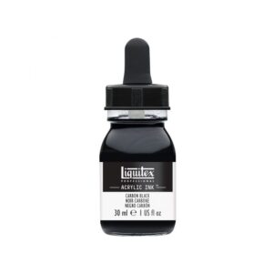 Tinta Ink 30ML Negro Carbón Liquitex (59411)