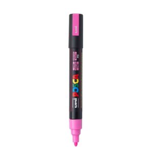 Marcador PC-5M Posca Rosa Fluo Uni (69514)