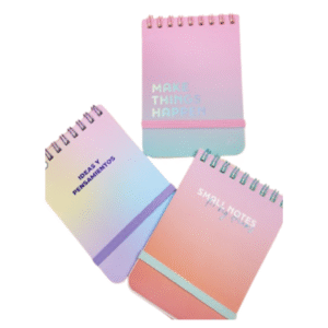 Libreta De Bolsillo Pastel x30 hj 8x11cm FW (340408)