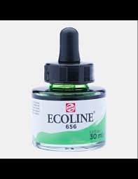 Acuarela Líquida Ecoline 30ml Color Verde Bosque 656 Talens (340602)