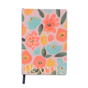 Cuaderno Rayado Flowers 14x21cm 80hj 115150 Ibi-Craft (340726)
