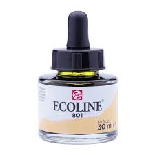 Acuarela Líquida Ecoline 30ml Color Oro 801 Talens (340588)