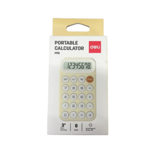 Calculadora M10 Beige Escolar Deli (340718)