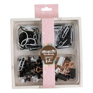 Set De Chinches Y Clips Negro Y oro Ibi-Craft (341464)
