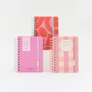 Agenda Diaria 2026 Pink C/Esp 12X17 FW (341204)