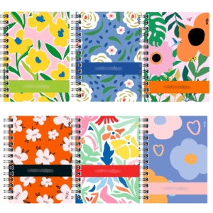 Agenda Semanal 2026 Flora N8 Onix (341433)