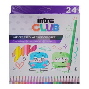 Lapices De Colores X24 Intro Club (341609)