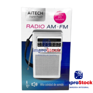 Radio Portatil AM/FM A Pila Aitech (341937)