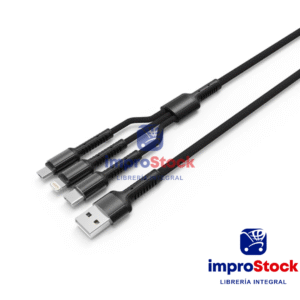 Cable 3 En 1 1.2m Ldnio (341918)