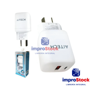 Cargador 45w Dos puertos Aitech (341920)