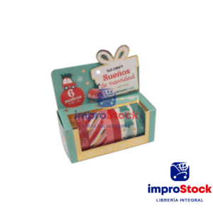 Cinta Washi Tape Box 7 Rollos Navidad Ibi-Craft (342061)