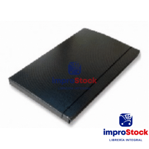 Caja De Fibra Negra Lomo Nº2 Util-Of (342111)