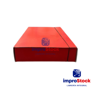 Caja Con Elastico Lomo Nº6 Rojo Util-Of (342110)