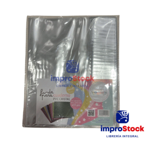 Funda Para Cuaderno Cristal 19X23,5 X10und Ibi-Craft (342070)