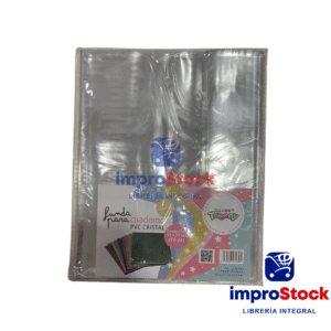 Funda Para Cuaderno Cristal 19X24 X10und Ibi-Craft (342068)