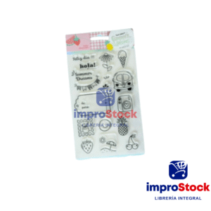 Sello Siliconado Cristal 5x8 Summer Ibi Craft (338823)