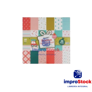 Papel P/scrap 30*30cm 160grs 40hj Navidad Ibi Craft (342086)