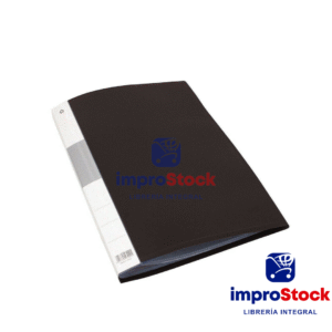 Carpeta A4 Con Folio X10 Negro ibi-Craft (342088)