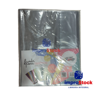 Funda Para Cuaderno Cristal 16X21 X10und Ibi-Craft (342069)