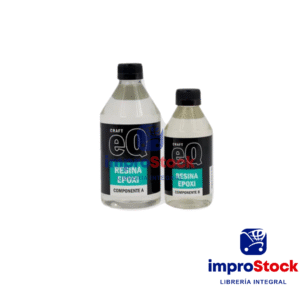 Resina Epoxi 2 Componentes X 750cc Transparente Eq Arte (342144)