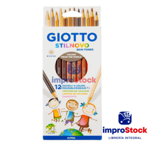 Lapiz De Color Tonos Piel X12 Giotto (324308)