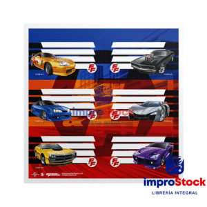 Etiqueta Rapido Y Furioso Mooving (67743)