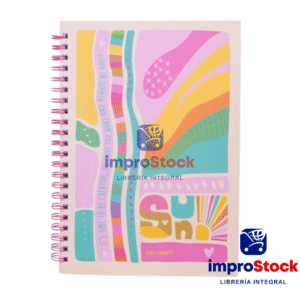 Cuaderno A4 Espiralado 96hj T/Dura Sun Ibi-Craft (341755)