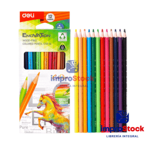 Lapiz De Color X12 Enovation Deli (337082)