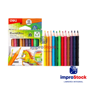 Lapiz De Color X12 Corto Deli (337084)