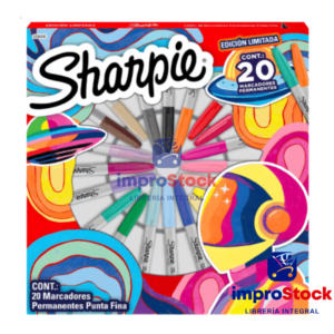 Mini Pizza Box Marcador X20und Edicion Limitada Sharpie (342429)