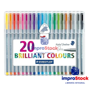 Marcadores Set X20 Triplus Fineliner 0.3 Staedtler (19348)