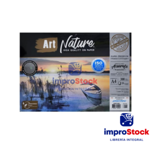 Block A4 300g 60% algodon 20hj ArtNature (340044)