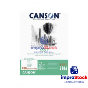 Block A5 1557 Extra Blanco 180g 30hj Canson (42279)