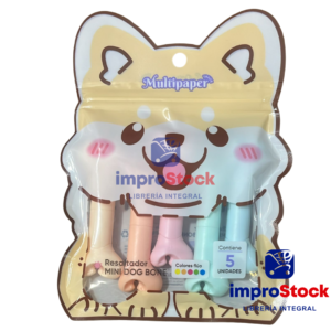 Resaltador Mini Dog Bone Fluo X5 (342585)