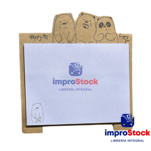 Notas Adhesivas 10X7.5hj Osito Escandalosos Multipaper (342617)