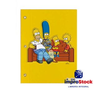 Carpeta Escolar C/Cordon Simpson Mooving (324239)