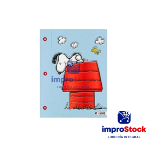 Carpeta Nº3 Escolar Snoopy  Mooving (336379)
