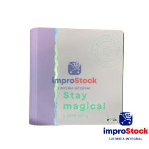 Carpeta Escolar N3 Pastel Block 3X40 Mooving (336353)