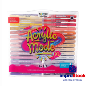 Marcadores Acrilico X60und Mooving (336797)