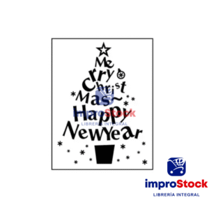 Plantilla Arbol Navidad Ibi Craft (342234)