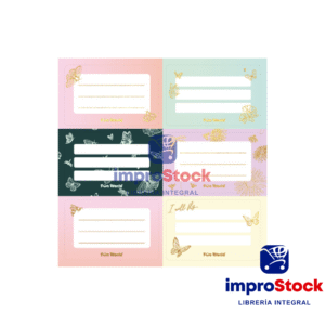 Etiqueta Escolar Minimal FW (342300)