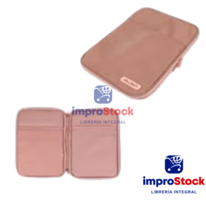 Funda Ipad Con Cierre Rose Gold 23x25x32cm 14" Ibi-Craft (342434)