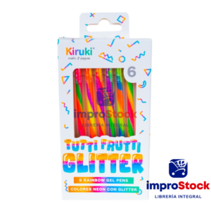 Roller Glitter Tuti Fruti X6 Kiruki (341132)